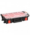 vidaXL Portable Flight Case Black 55.5x34.5x13.5 cm PP — Size: 55.5 x 34.5 x 13.5 cm