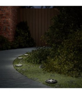 vidaXL Solar Ground Lights with Ground Spikes Outdoor 12 pcs Warm White — Model: model 1