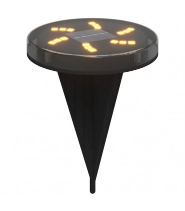 vidaXL Solar Ground Lights with Ground Spikes Outdoor 12 pcs Warm White — Model: model 2