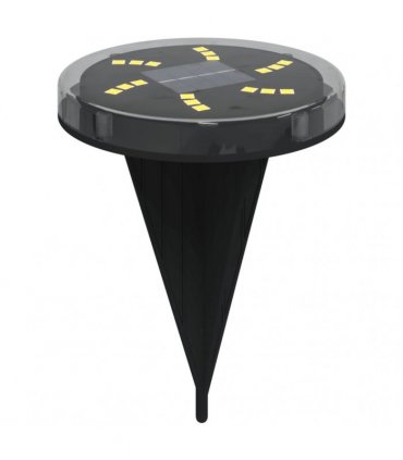 vidaXL Solar Ground Lights with Ground Spikes Outdoor 12 pcs Warm White — Model: model 2