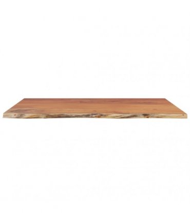 vidaXL Bathroom Countertop 90x60x3.8 cm Rectangular Solid Wood Acacia — Colour: natural, Size: 90 x 60 x 3.8 cm