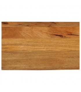 vidaXL Table Top Live Edge 60x20x3.8 cm Solid Wood Mango — Colour: oak finished, Size: 60 x 20 x 3.8 cm