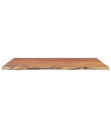 vidaXL Bathroom Countertop 110x60x3.8 cm Rectangular Solid Wood Acacia — Colour: natural, Size: 110 x 60 x 3.8 cm