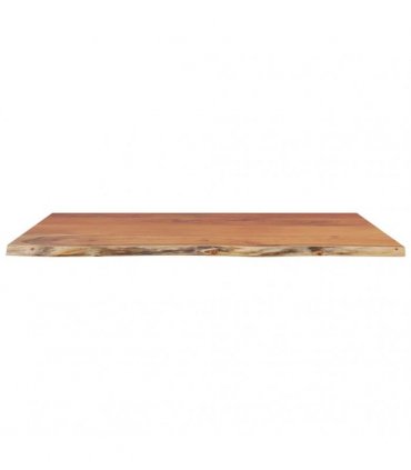 vidaXL Bathroom Countertop 90x60x2.5 cm Rectangular Solid Wood Acacia — Colour: natural, Size: 90 x 60 x 2.5 cm