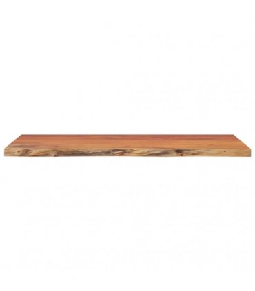 vidaXL Bathroom Countertop 120x60x2.5 cm Rectangular Solid Wood Acacia — Colour: natural, Size: 120 x 60 x 2.5 cm