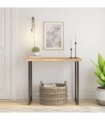 vidaXL Table Top 90x40x3.8 cm Rectangular Solid Wood Acacia Live Edge — Colour: natural, Size: 90 x 40 x 3.8 cm