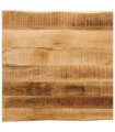 vidaXL Table Top Live Edge 40x40x3.8 cm Solid Wood Rough Mango — Colour: rough mango wood(natural), Size: 40 x 40 cm