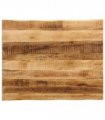vidaXL Table Top Live Edge 90x80x2.5 cm Solid Wood Rough Mango — Colour: rough mango wood(natural), Size: 90 x 80 cm