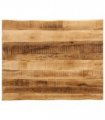 vidaXL Table Top Live Edge 100x80x2.5 cm Solid Wood Rough Mango — Colour: rough mango wood(natural), Size: 100 x 80 cm