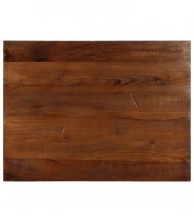 vidaXL Table Top 80x70x2.5 cm Rectangular Solid Wood Reclaimed — Colour: reclaimed wood(natural), Size: 80 x 70 cm