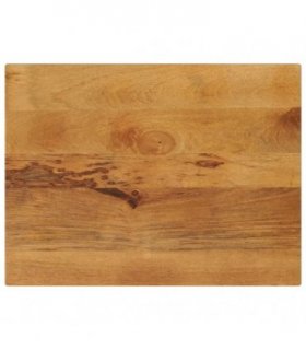 vidaXL Table Top 90x60x2.5 cm Rectangular Solid Wood Mango — Colour: mango wood(oak finish), Size: 90 x 60 cm