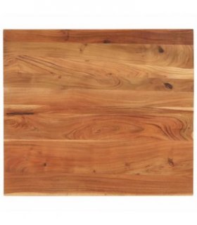 vidaXL Table Top 90x80x3.8 cm Rectangular Solid Wood Acacia — Colour: acacia wood(natural), Size: 90 x 80 cm