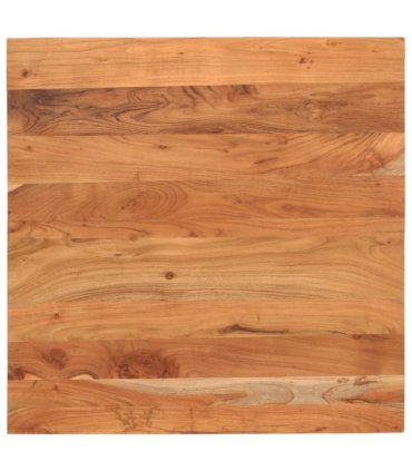 vidaXL Table Top 70x70x3.8 cm Square Solid Wood Acacia — Colour: acacia wood(natural), Size: 70 x 70 cm
