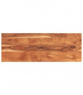 vidaXL Table Top 140x60x2.5 cm Rectangular Solid Wood Acacia — Colour: acacia wood(natural), Size: 140 x 60 cm