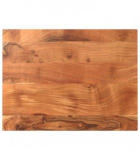 vidaXL Table Top 80x60x3.8 cm Rectangular Solid Wood Acacia — Colour: acacia wood(natural), Size: 80 x 60 cm