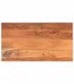 vidaXL Table Top 120x50x3.8 cm Rectangular Solid Wood Acacia — Colour: acacia wood(natural), Size: 120 x 50 cm