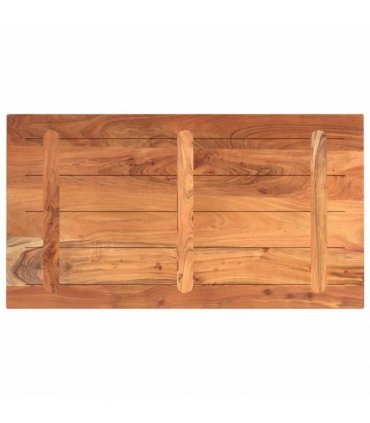 vidaXL Table Top 120x50x3.8 cm Rectangular Solid Wood Acacia — Colour: acacia wood(natural), Size: 120 x 50 cm