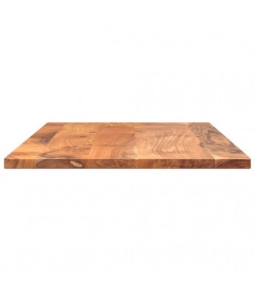 vidaXL Table Top 70x50x2.5 cm Rectangular Solid Wood Acacia — Colour: acacia wood(natural), Size: 70 x 50 cm