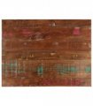 vidaXL Table Top 90x70x1.5 cm Rectangular Solid Wood Reclaimed — Colour: reclaimed wood(multicolour), Size: 90 x 70 cm