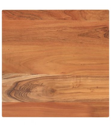 vidaXL Table Top 60x60x3.8 cm Square Solid Wood Acacia — Colour: acacia wood(natural), Size: 60 x 60 cm