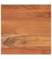 vidaXL Table Top 60x60x3.8 cm Square Solid Wood Acacia — Colour: acacia wood(natural), Size: 60 x 60 cm