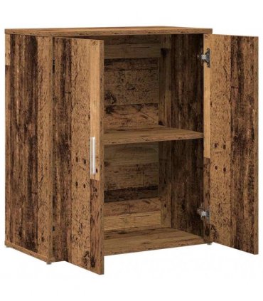 vidaXL Sideboard 2 pcs Old Wood 60 x 31 x 70 cm Engineered Wood