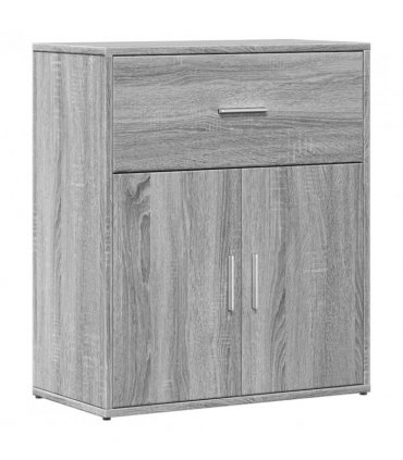 vidaXL Sideboards 2 pcs Grey Sonoma 60x31x70 cm Engineered Wood — V0671983058