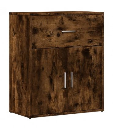 vidaXL Sideboards 2 pcs Smoked Oak 60x31x70 cm Engineered Wood — V0671983060