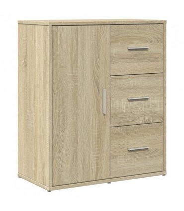 vidaXL Sideboards 2 pcs Sonoma Oak 60x31x70 cm Engineered Wood — V0671983064