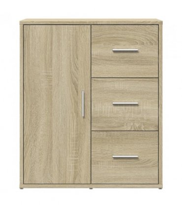 vidaXL Sideboards 2 pcs Sonoma Oak 60x31x70 cm Engineered Wood — V0671983064
