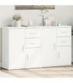 vidaXL Sideboards 2 pcs White 60x31x70 cm Engineered Wood — V0671983070