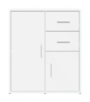 vidaXL Sideboards 2 pcs White 60x31x70 cm Engineered Wood — V0671983070