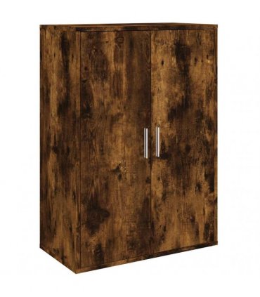 vidaXL Sideboards 2 pcs Smoked Oak 60x31x84 cm Engineered Wood