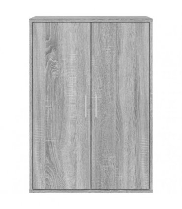 vidaXL Sideboards 2 pcs Grey Sonoma 60x31x84 cm Engineered Wood