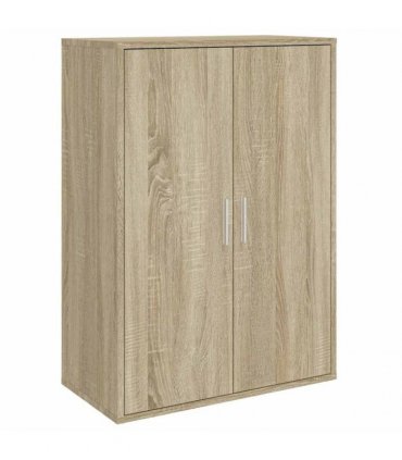 vidaXL Sideboards 2 pcs Sonoma Oak 60x31x84 cm Engineered Wood