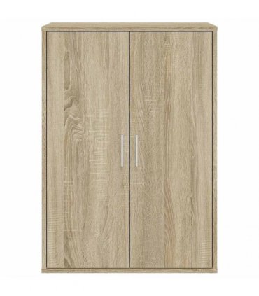 vidaXL Sideboards 2 pcs Sonoma Oak 60x31x84 cm Engineered Wood