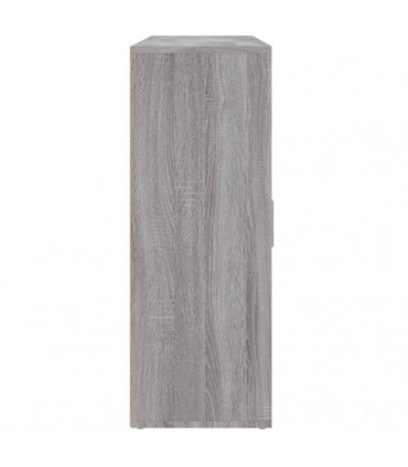 vidaXL Sideboards 3 pcs Grey Sonoma 60x31x84 cm Engineered Wood