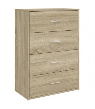 vidaXL Sideboards 2 pcs Sonoma Oak 60x31x84 cm Engineered Wood — V0671983087