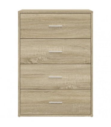 vidaXL Sideboards 2 pcs Sonoma Oak 60x31x84 cm Engineered Wood — V0671983087