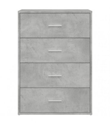 vidaXL Sideboards 2 pcs Concrete Grey 60x31x84 cm Engineered Wood — V0671983090