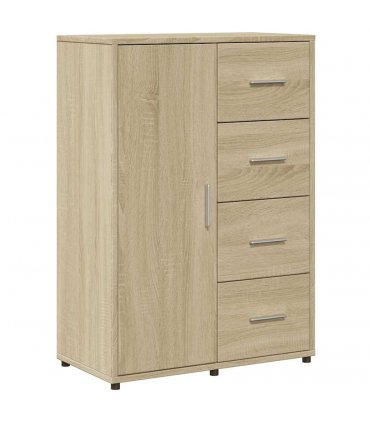 vidaXL Sideboards 2 pcs Sonoma Oak 60x31x84 cm Engineered Wood — V0671983097