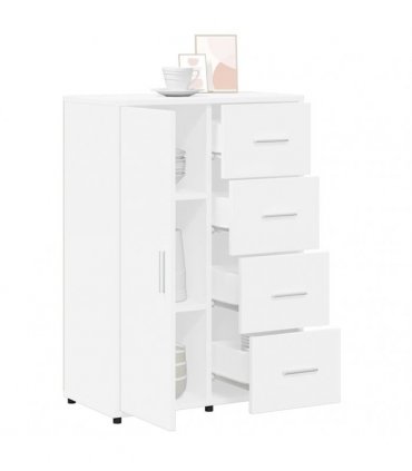 vidaXL Sideboards 2 pcs White 60x31x84 cm Engineered Wood — V0671983099