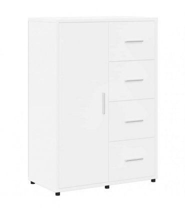 vidaXL Sideboards 2 pcs White 60x31x84 cm Engineered Wood — V0671983099