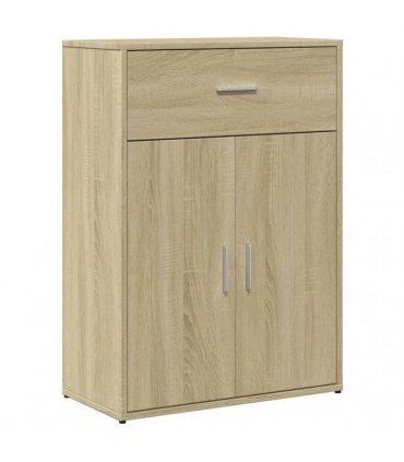 vidaXL Sideboards 2 pcs Sonoma Oak 60x30x84 cm Engineered Wood