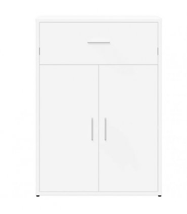 vidaXL Sideboards 2 pcs White 60x30x84 cm Engineered Wood