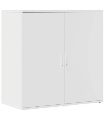 vidaXL Sideboards 2 pcs White 79x38x80 cm Engineered Wood