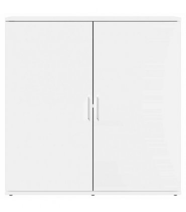 vidaXL Sideboards 2 pcs White 79x38x80 cm Engineered Wood