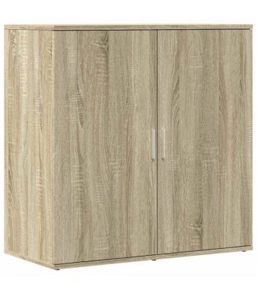 vidaXL Sideboards 2 pcs Sonoma Oak 79x38x80 cm Engineered Wood