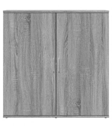 vidaXL Sideboards 2 pcs Grey Sonoma 79x38x80 cm Engineered Wood