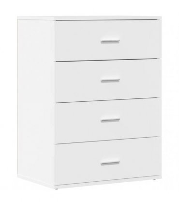 vidaXL Sideboards 2 pcs White 60x39x80 cm Engineered Wood